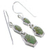 Sterling Silver Southwest Turquoise Hook Dangle Earrings FX31033