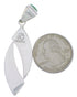 Silver Turquoise Inlay Jewelry Pendant PX28959