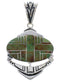 Sterling Silver And Turquoise Jewelry Pendant PX29007