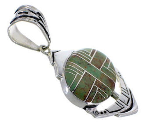 Sterling Silver And Turquoise Jewelry Pendant PX29007