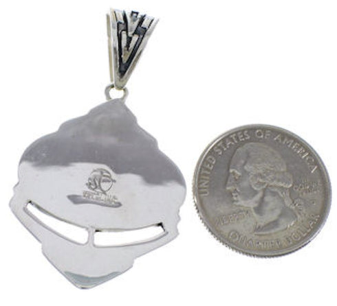 Sterling Silver And Turquoise Jewelry Pendant PX29007
