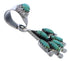 Southwest Sterling Silver And Turquoise Pendant EX30464