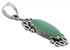 Turquoise And Genuine Sterling Silver Slide Pendant EX30473