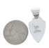 Southwest Sterling Silver Multicolor Inlay Pendant EX30538