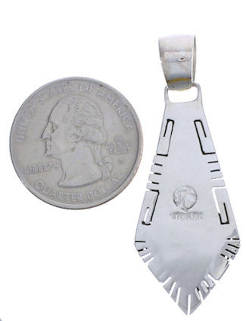 Multicolor Inlay Genuine Sterling Silver Pendant EX30582