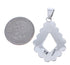 Southwest Jewelry Multicolor And Sterling Silver Pendant EX30588