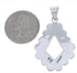 Southwestern Turquoise And Silver Pendant EX30597