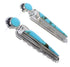Turquoise Southwest Jewelry Sterling Silver Post Earrings EX28746