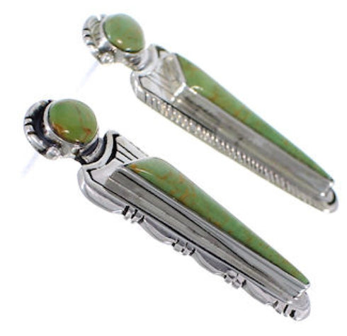 Sterling Silver Southwest Turquoise Post Earrings EX28757