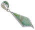 Turquoise Jewelry Southwestern Silver Pendant EX28808