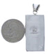 Genuine Sterling Silver Heavy Turquoise Pendant Jewelry PX30667