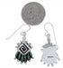 Southwestern Jewelry Turquoise Hook Dangle Earrings PX31286