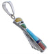 Sterling Silver Multicolor Southwest Pendant Jewelry EX29202