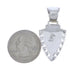 Southwest Sterling Silver And Turquoise Pendant EX29211