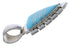 Southwest Turquoise Inlay Jewelry Pendant EX29218