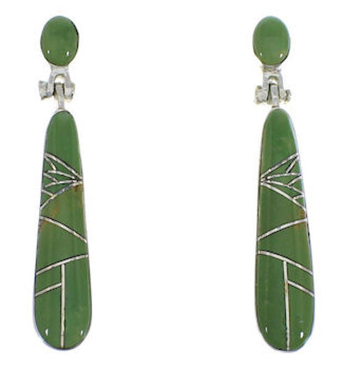 Southwest Silver And Turquoise Earrings EX31692