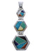 High Quality Multicolor Inlay Pendant Jewelry PX29342