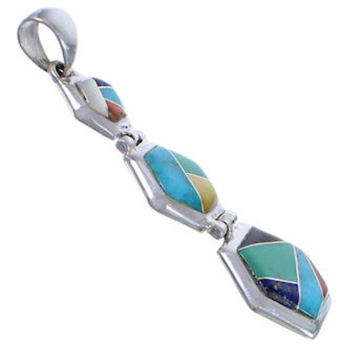 High Quality Multicolor Inlay Pendant Jewelry PX29342