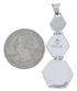 Southwest Silver Sturdy Multicolor Pendant PX29343