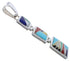 Multicolor Inlay High Quality Southwestern Jewelry Pendant PX29348