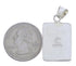 Sturdy Turquoise Inlay And Silver Pendant Jewelry PX29378