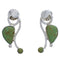 Southwestern Jewelry Turquoise And Silver Post Earrings EX31300