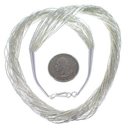 Liquid Sterling Silver 30 Strands 18" Necklace Jewelry LS3018