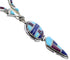 Turquoise Multicolor Sun Arrow Link Necklace Earrings Set HS28522