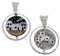 Reversible Native American Design Multistone Pendant Jewelry RS41525