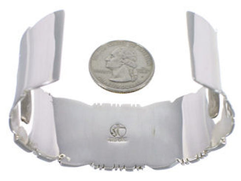 Southwestern Sterling Silver Multicolor Bracelet TX40457