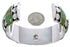 Genuine Sterling Silver Turquoise Well-Built Cuff Bracelet TX40592