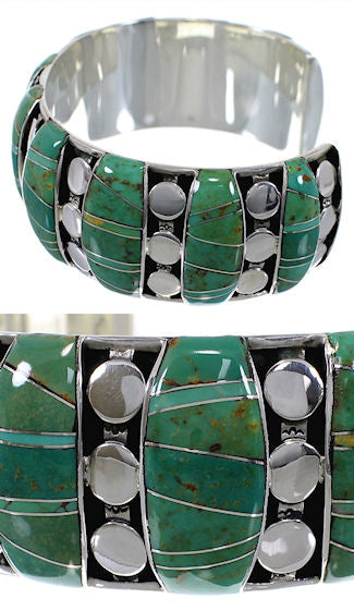 Authentic Sterling Silver Turquoise High Quality Bracelet TX40604