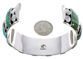 Authentic Sterling Silver Turquoise High Quality Bracelet TX40604