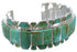 Southwest Silver Turquoise Jewelry Cuff Bracelet TX40644