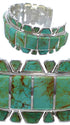 Southwest Silver Turquoise Jewelry Cuff Bracelet TX40644