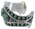 Sterling Silver Turquoise Southwest Cuff Bracelet CX47747