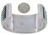 Jet And Turquoise Southwest Sterling Silver Horse Bracelet CX47754