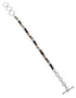 Tiger Eye Opal Multicolor Whiterock Link Bracelet Jewelry HS17535