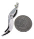 Silver And Turquoise Inlay Jewelry Pendant AX49398