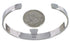 Mother of Pearl Multicolor Inlay Sterling Silver Cuff Bracelet NS40448