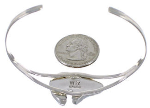 Sterling Silver Oyster Shell Multicolor Bear Cuff Bracelet RS41549