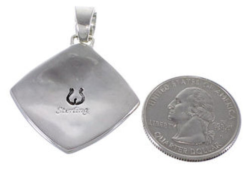 Multicolor Native American Village Design Pendant Jewlelry NS51404