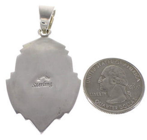 Sterling Silver Jewelry Oyster Shell Multicolor Slide Pendant RS40100