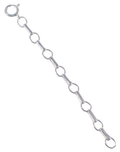 Sterling Silver Hoops Chain Extender For Your Necklace 13151