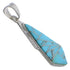 Sterling Silver And Turquoise Inlay Pendant DS51874
