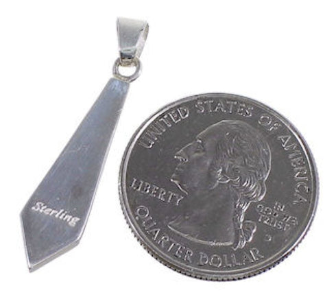 Lapis Multicolor Inlay Jewelry Genuine Sterling Silver Pendant HS31197