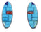 Southwest Jewelry Turquoise Multicolor Silver Earrings NS50939