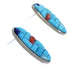 Southwest Jewelry Turquoise Multicolor Silver Earrings NS50939