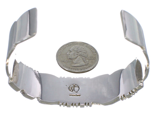 Sterling Silver Southwest Turquoise Inlay Bracelet TX39609