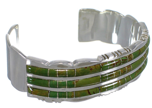 Silver And Turquoise Cuff Bracelet TX39615